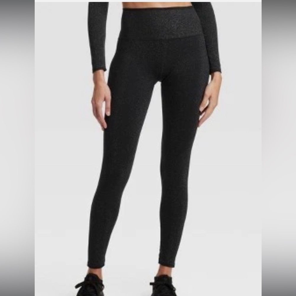 All in Motion black sparkle Leggings